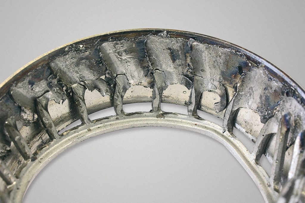 Examples of bearing failures