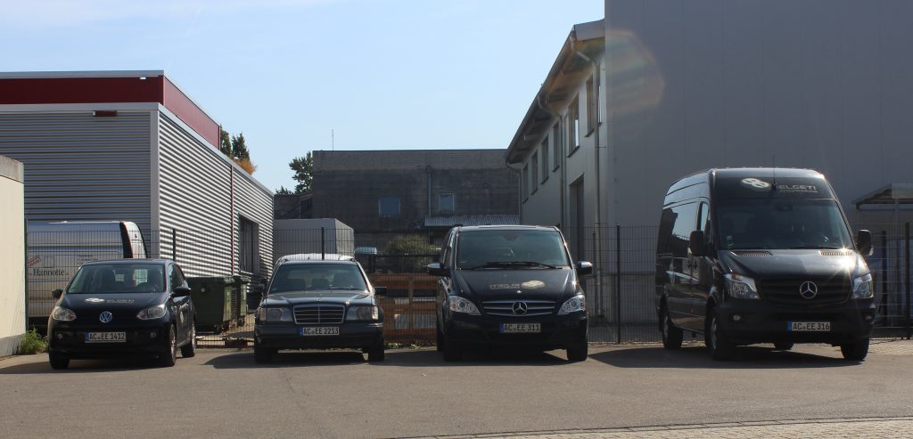 Das Fuhrpark von Elgeti Engineering