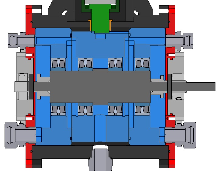 radial shaft test