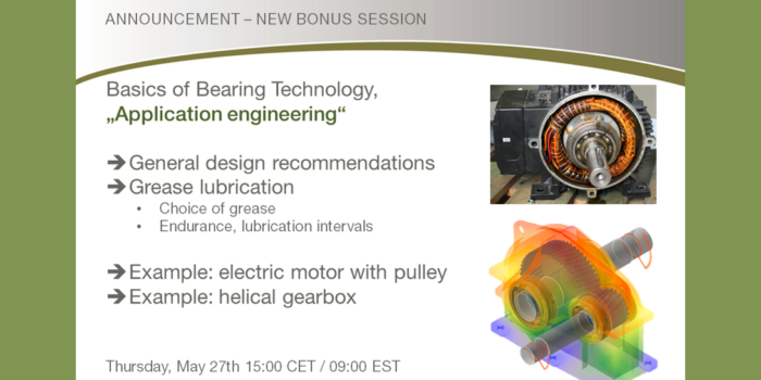 Online-Seminar: Bonus-Sitzung – “Application Engineering”